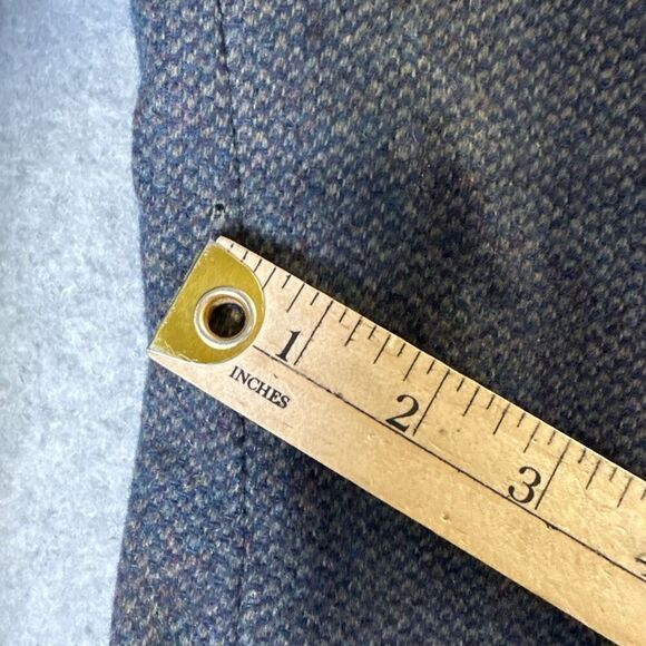 Pendleton mens blazer jacket size 42 elbow patch dark grey business corpcore - Picture 5 of 14